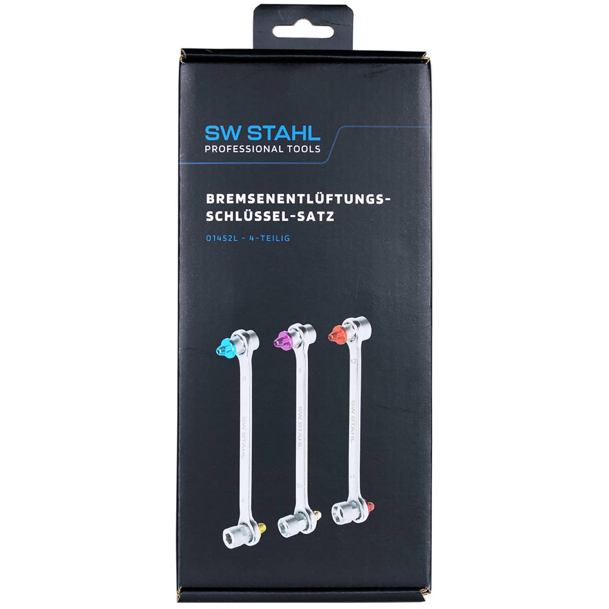 SW-Stahl Bremsen-Entlüftungsschlüsselsatz, 4-teilig