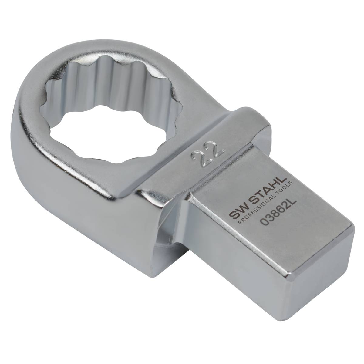 SW-Stahl Einsteck-Ringschlüssel, 22 mm