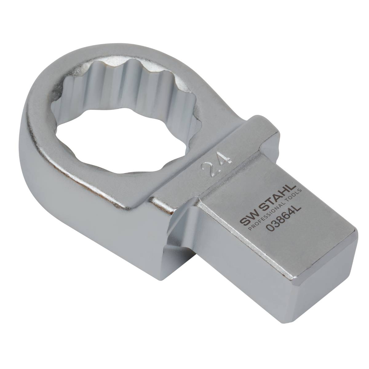 SW-Stahl Einsteck-Ringschlüssel, 24 mm