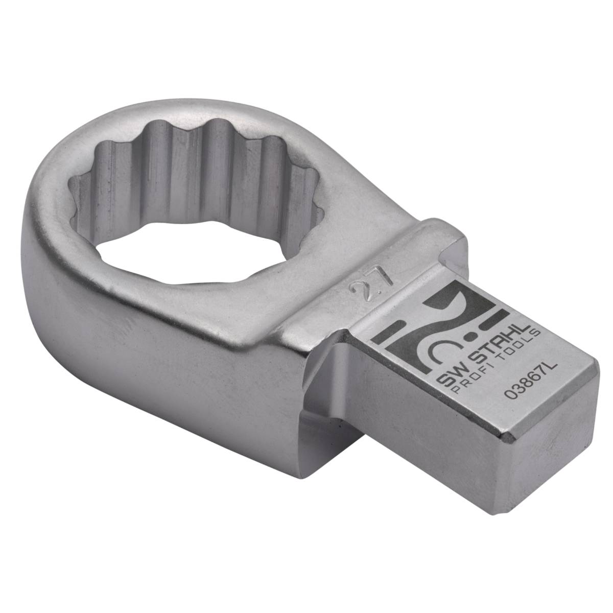 SW-Stahl Einsteck-Ringschlüssel, 27 mm