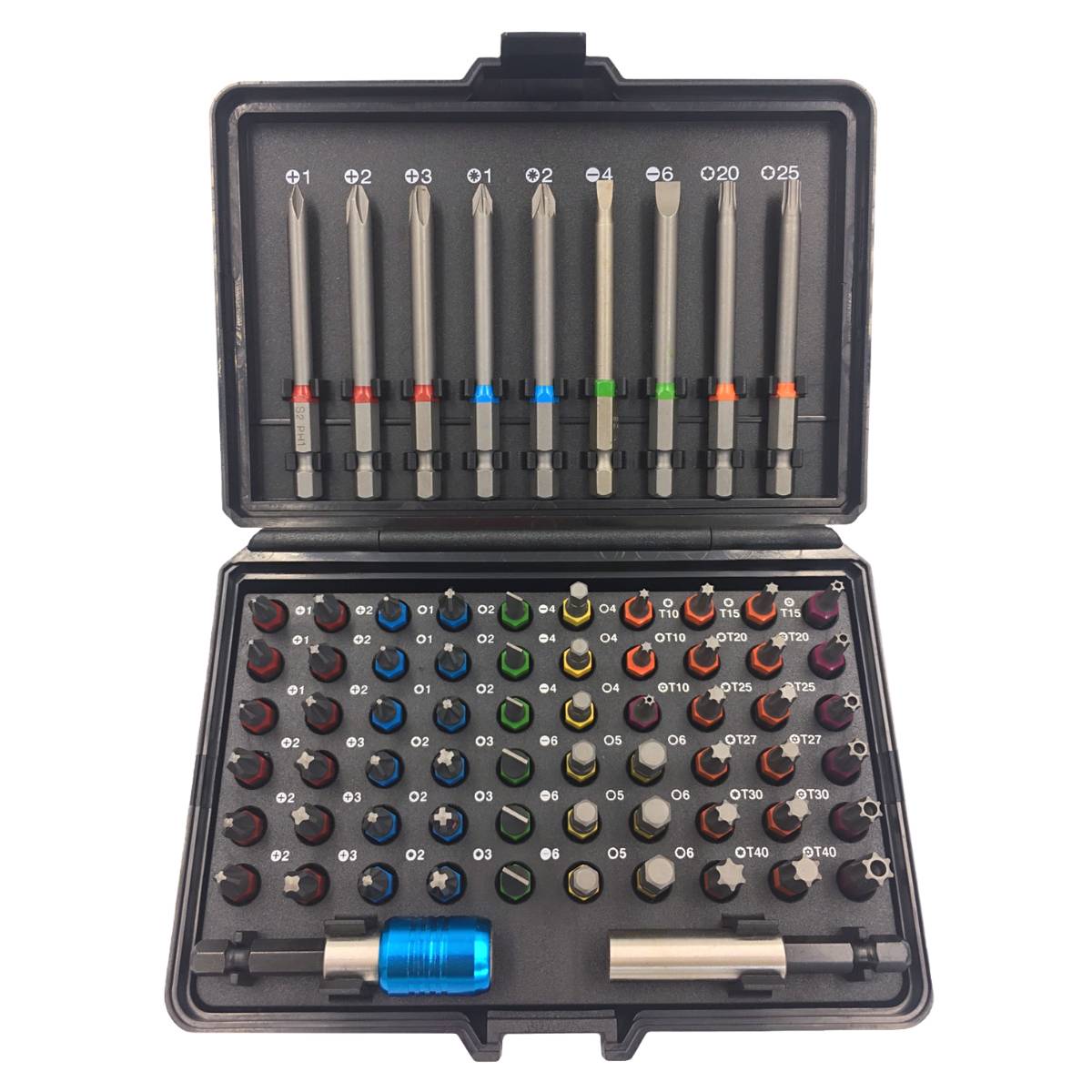 SW-Stahl Bitsortiment, 1/4", 71-teilig