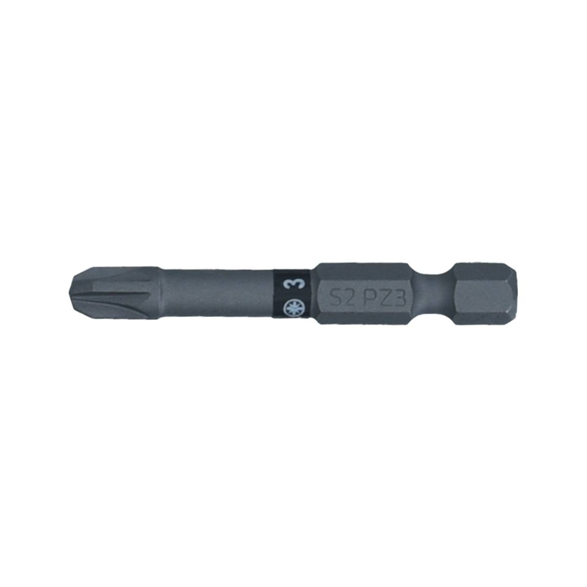 SW-Stahl Schraubendrehbit, 1/4", mit Farbcodierung, 50 mm, Kreuz, PZ3