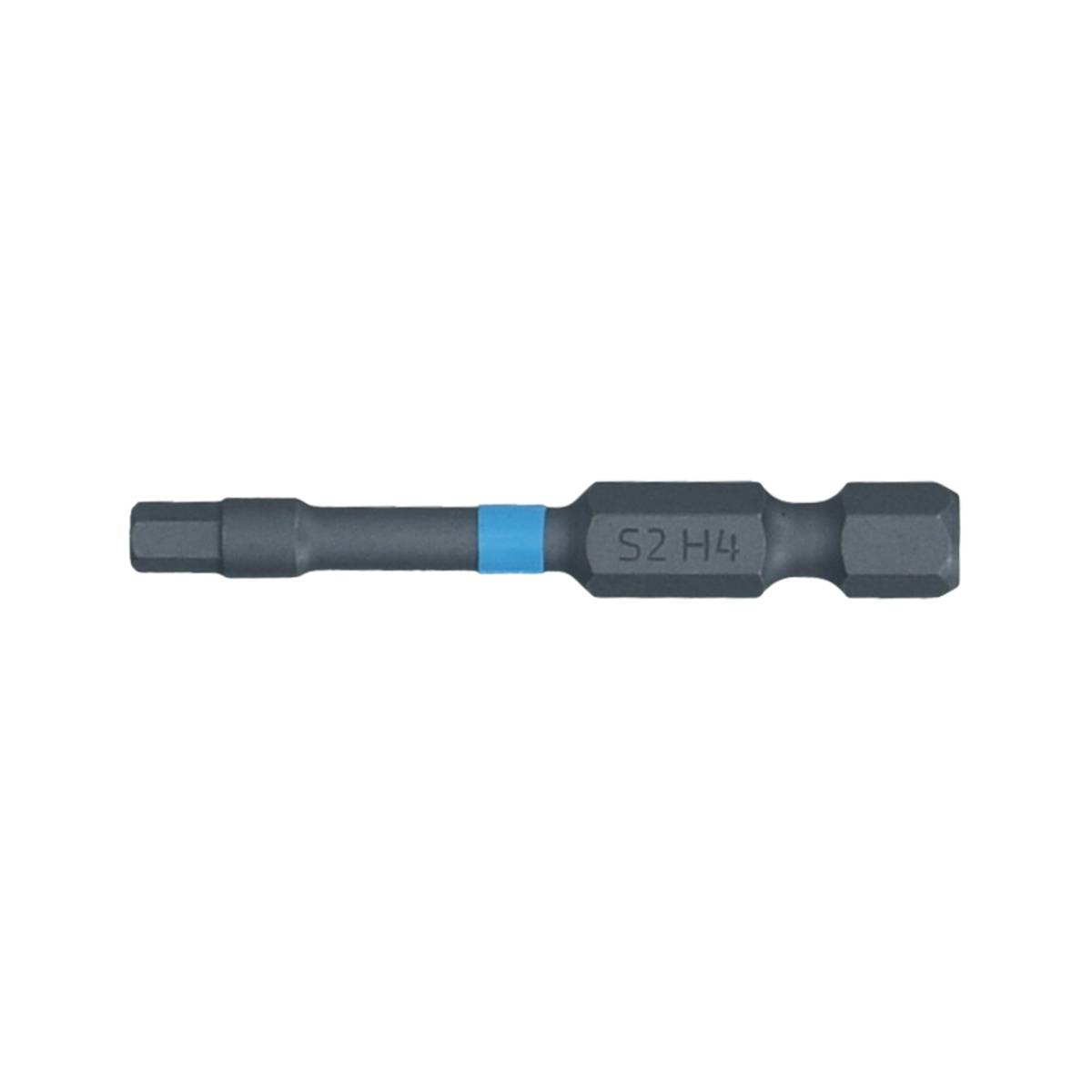 SW-Stahl Schraubendrehbit, 1/4", mit Farbcodierung, 50 mm, Innensechskant, 4 mm