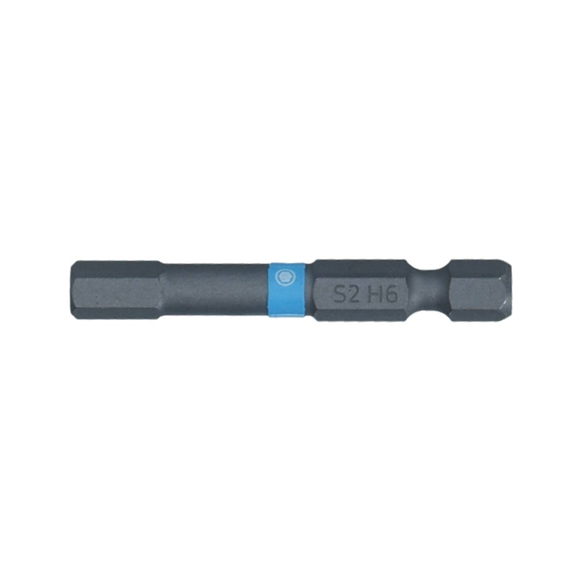 SW-Stahl Schraubendrehbit, 1/4", mit Farbcodierung, 50 mm, Innensechskant, 6 mm