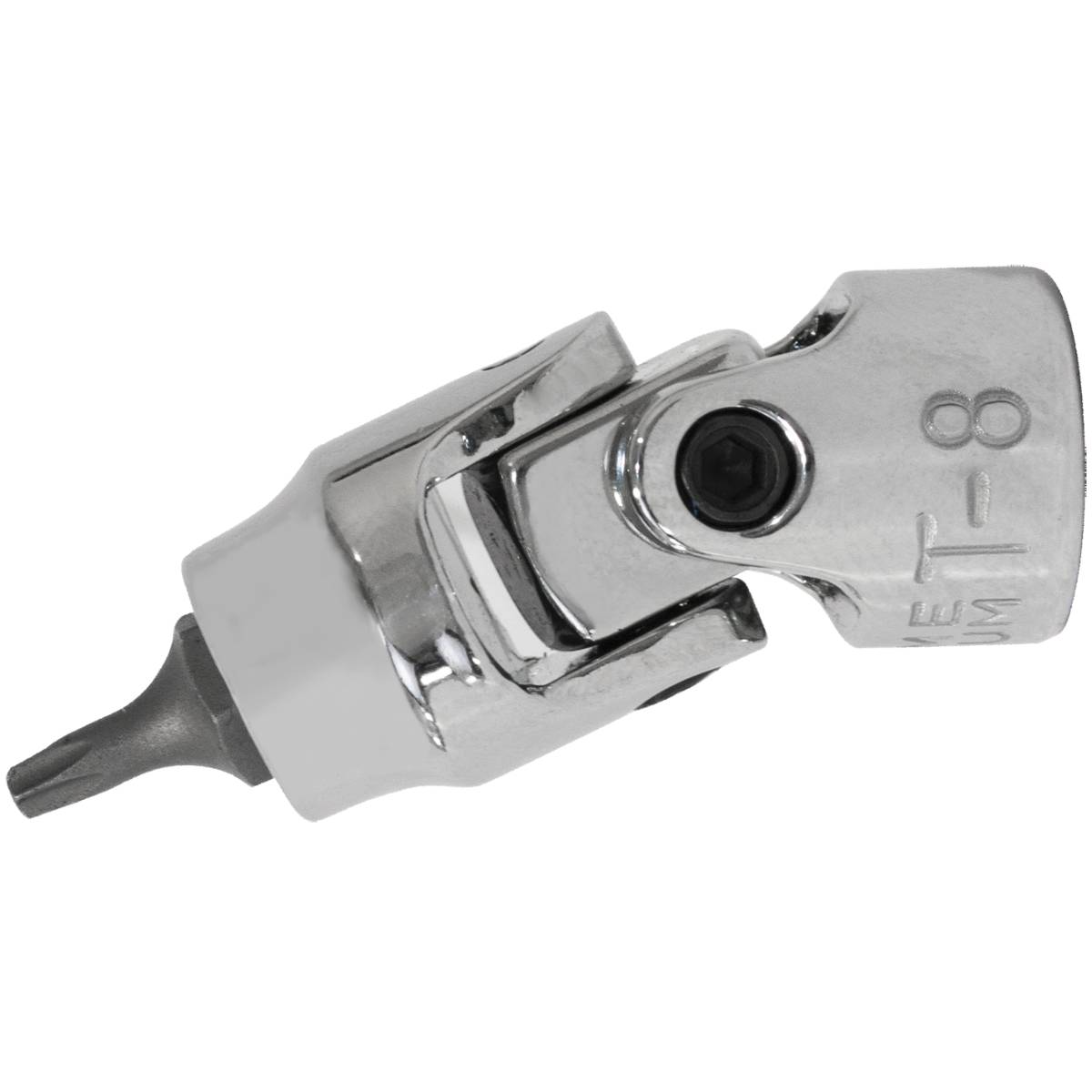 SW-Stahl Schraubendreheinsatz, 1/4", T-Profil, T8, mit Gelenk
