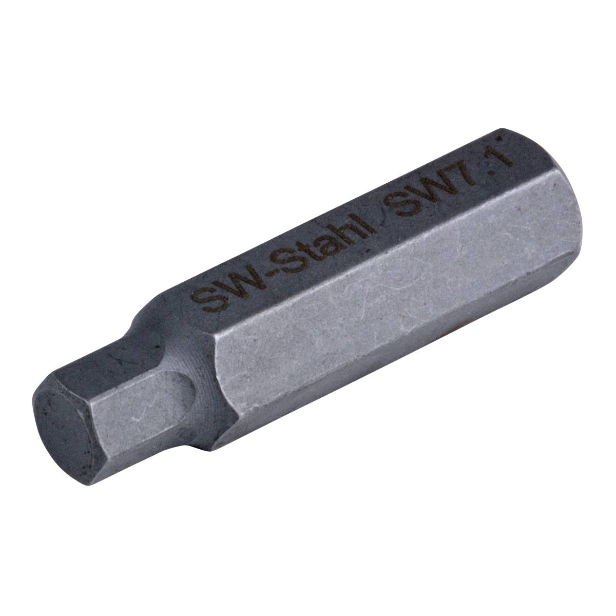 SW-Stahl Schraubendrehbit, 3/8", Innensechskant, Übermaß, 7,1 mm