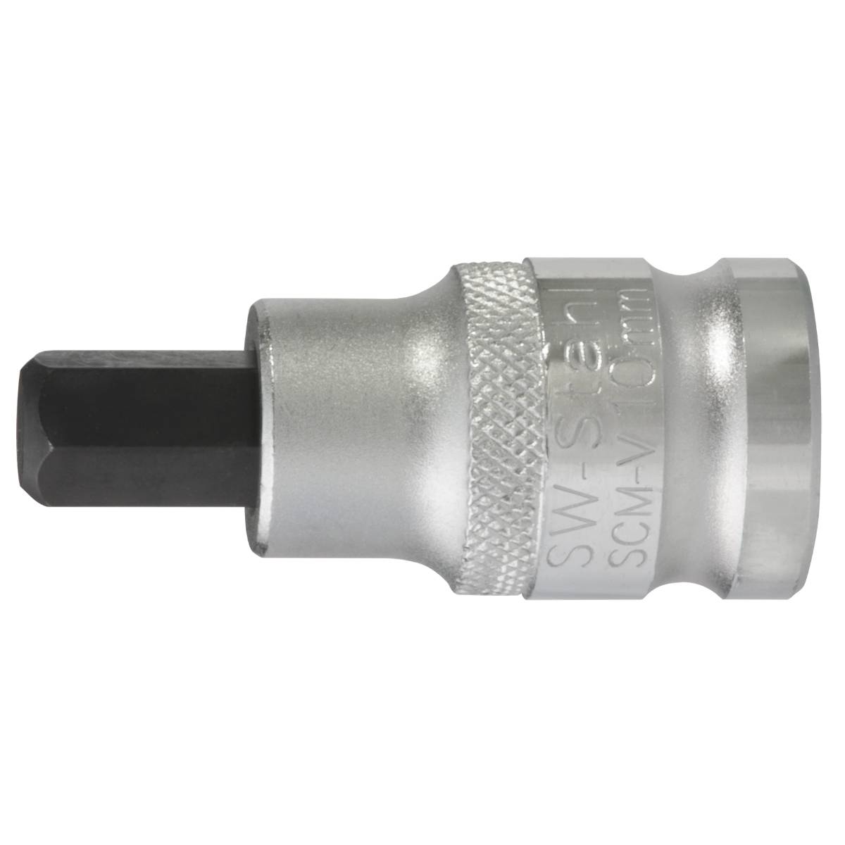 SW-Stahl Schraubendreheinsatz, 1/2", Innensechskant, 10 x 53 mm