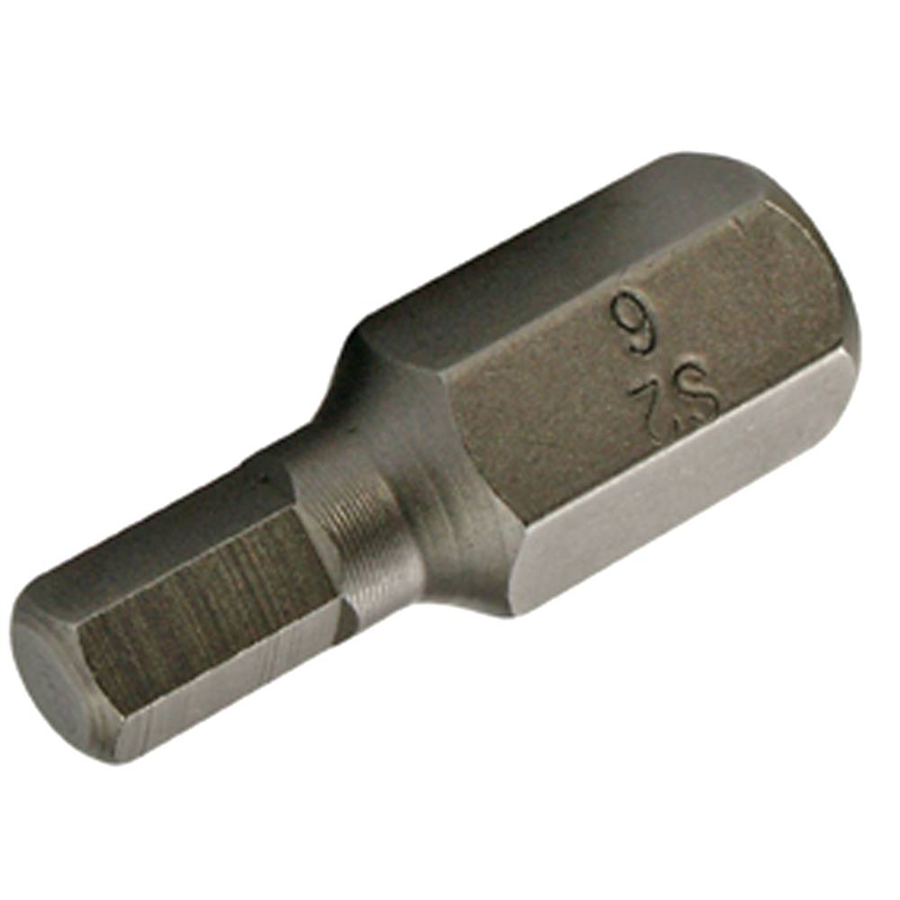 SW-Stahl Schraubendrehbit, 3/8", Innensechskant, 6 mm