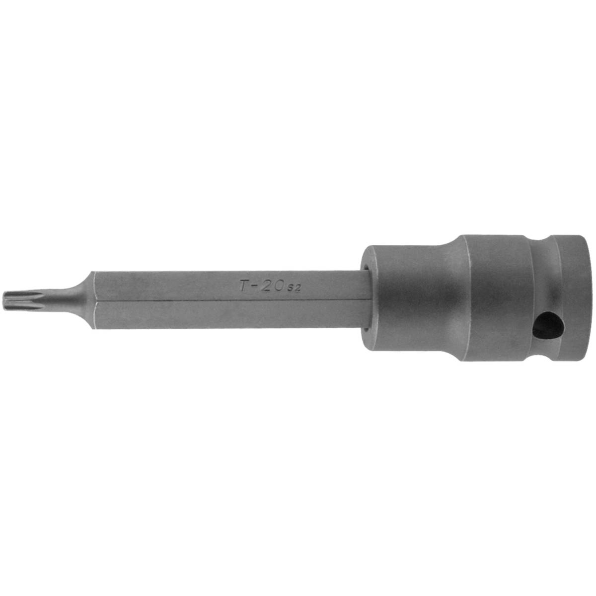 SW-Stahl IMPACT-Schraubendreheinsatz, 1/2", T-Profil, T20 x 100 mm