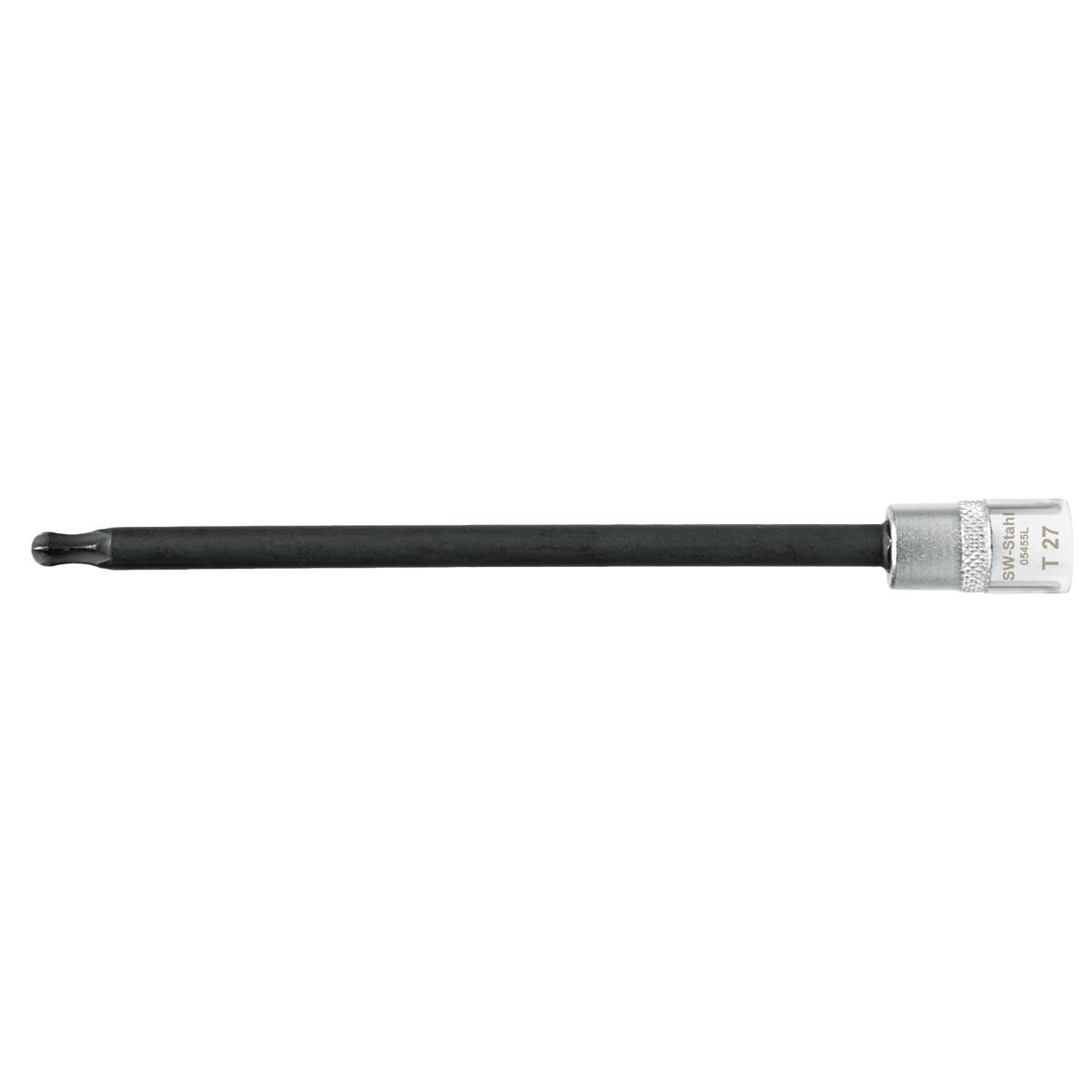 SW-Stahl Schraubendreheinsatz, 1/4", T-Profil, T27, mit Kugelkopf