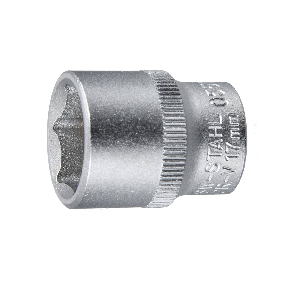 SW-Stahl Steckschlüsseleinsatz, 3/8", 17 mm