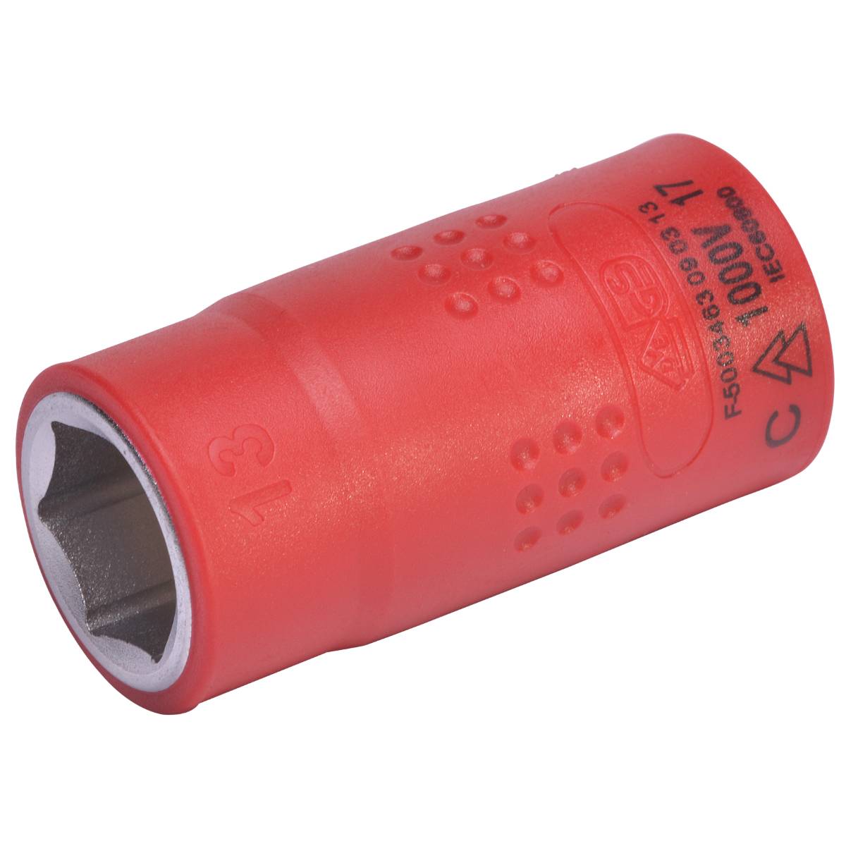 SW-Stahl Steckschlüsseleinsatz, 3/8", 13 mm, VDE
