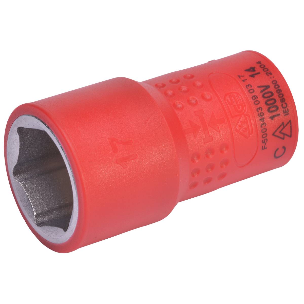 SW-Stahl Steckschlüsseleinsatz, 3/8", 17 mm, VDE
