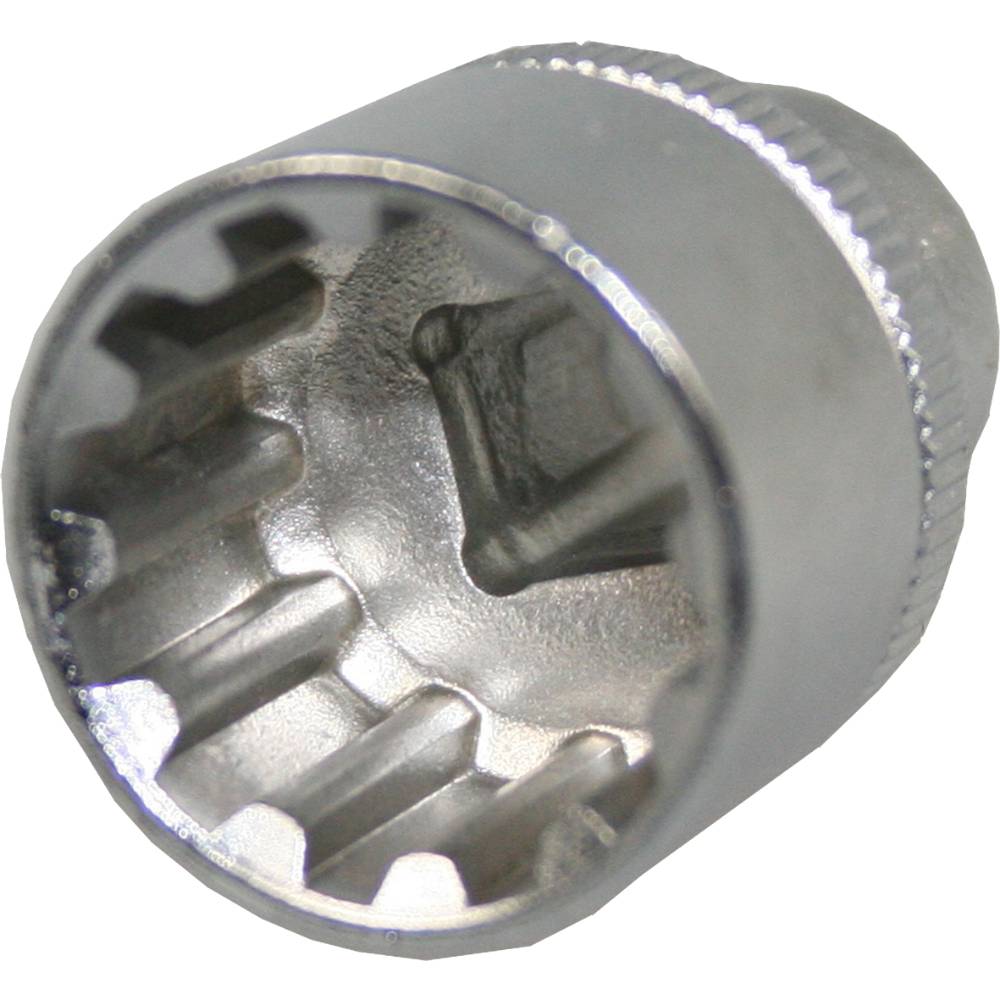 SW-Stahl Steckschlüsseleinsatz, 1/2", Multi-Profil, 30 mm