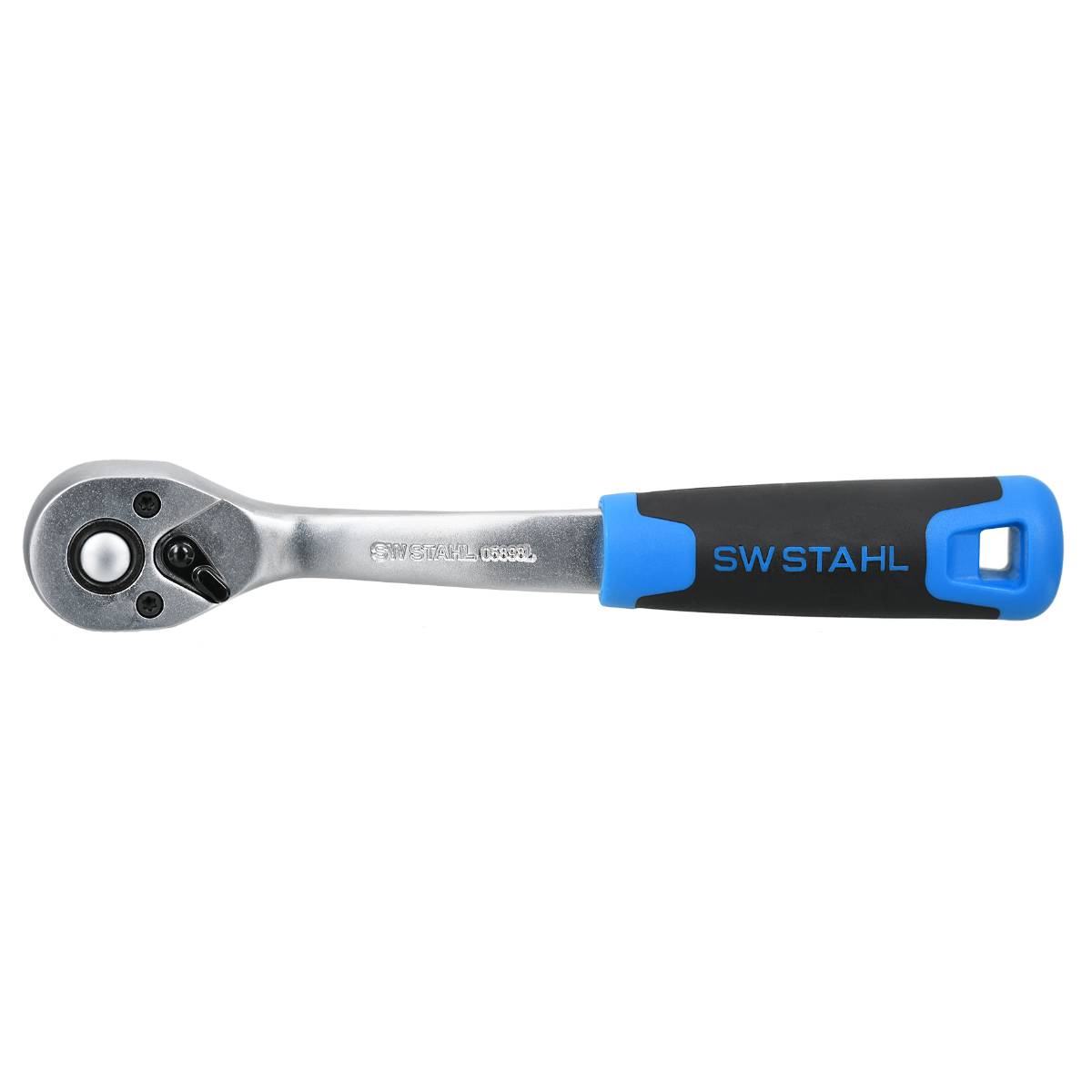 SW-Stahl Umschaltknarre, 3/8", gebogen