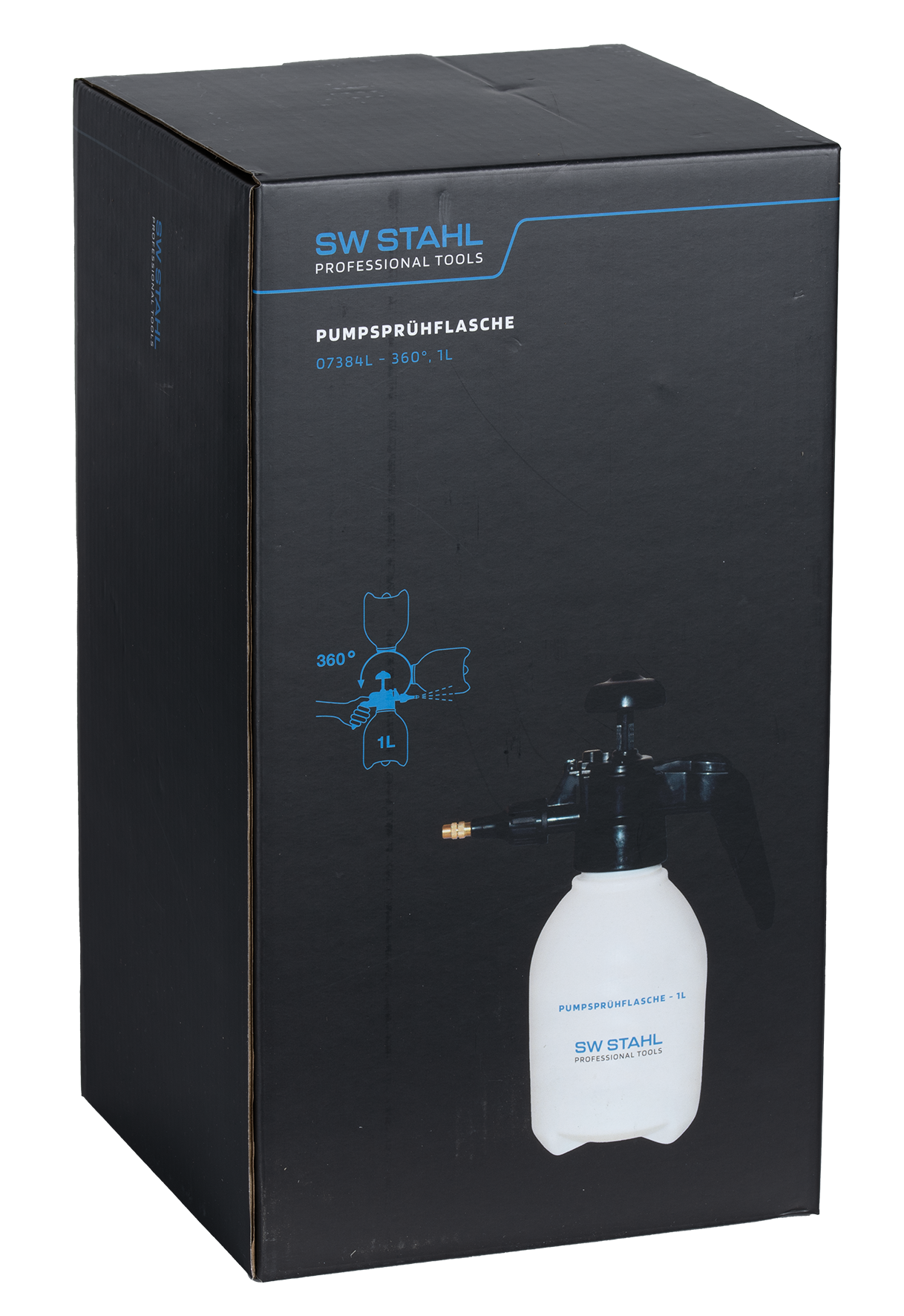 SW-Stahl Pumpsprühflasche 360°, 1 l