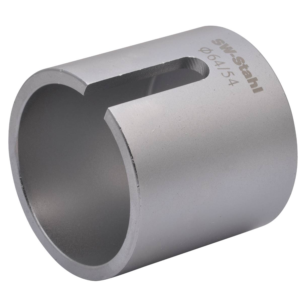 SW-Stahl Druckstück mit Kontrollaussparung, 64/54 mm