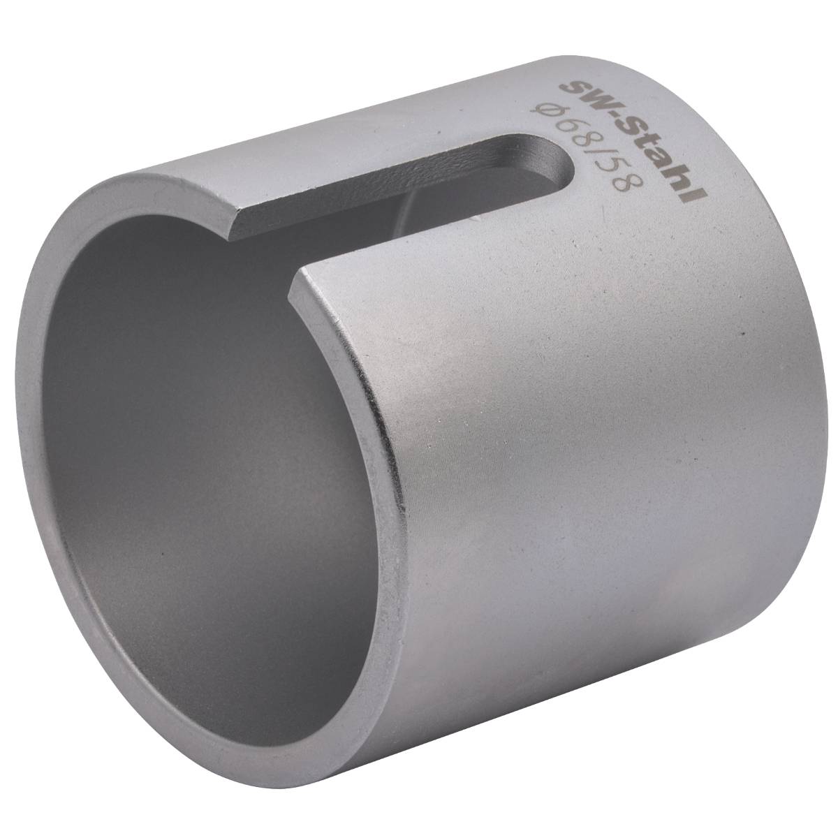 SW-Stahl Druckstück mit Kontrollaussparung, 68/58 mm