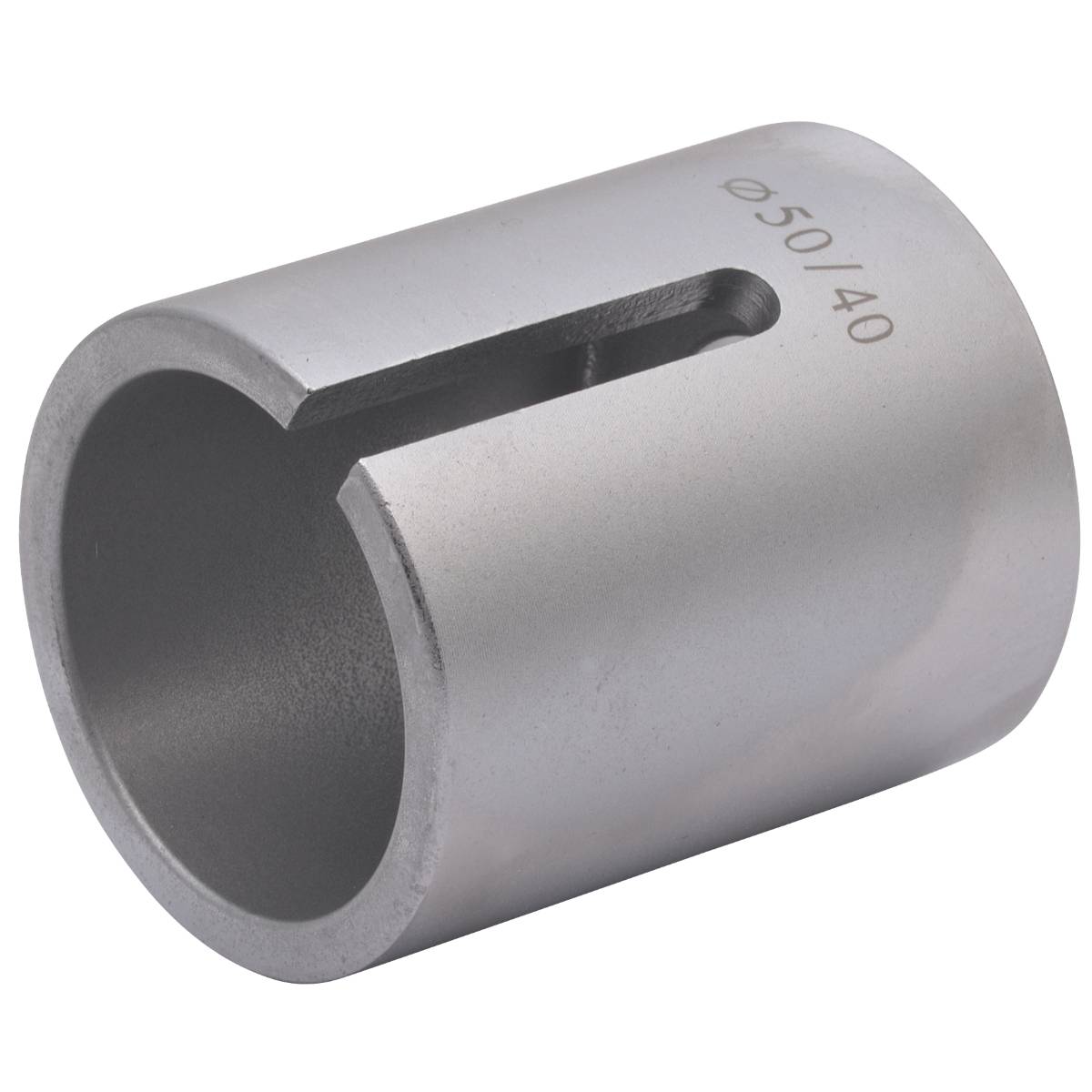 SW-Stahl Druckstück mit Kontrollaussparung, 50/40 mm
