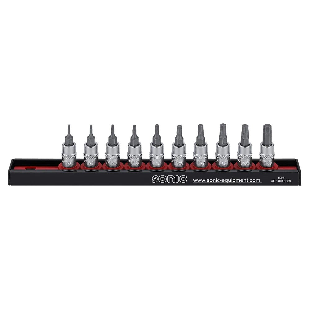 Sonic Bitsatz 1/4" TX Plus auf Steckleiste 10-teilig - 101008