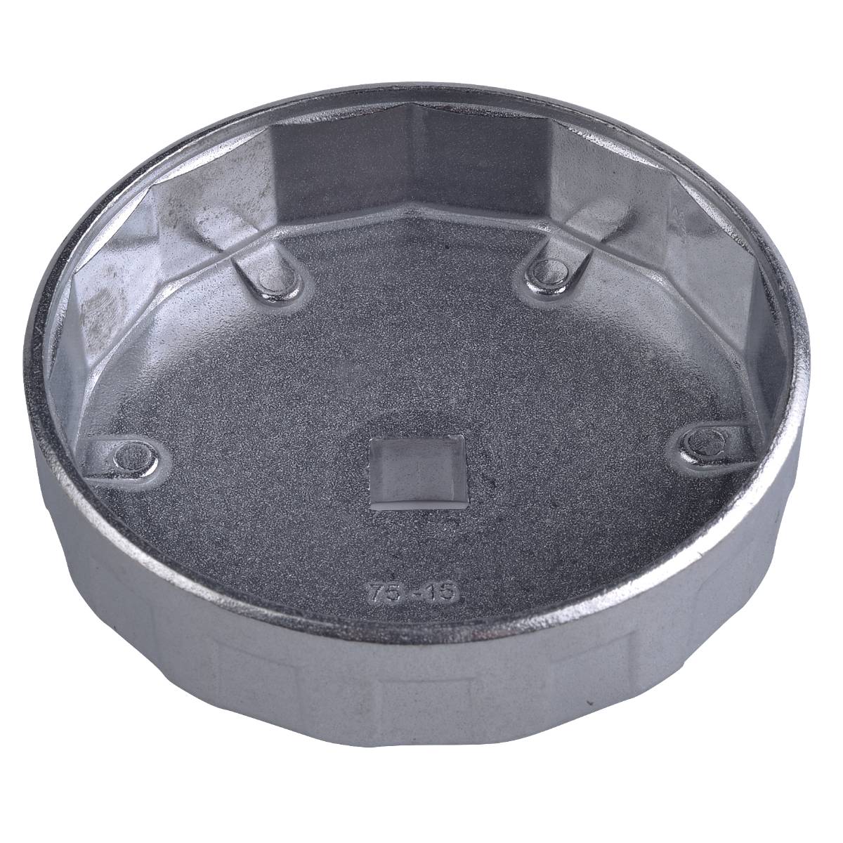 SW-Stahl Ölfilterschlüssel, Alu, 1/2'' Antrieb, 95 mm, 15 Kanten