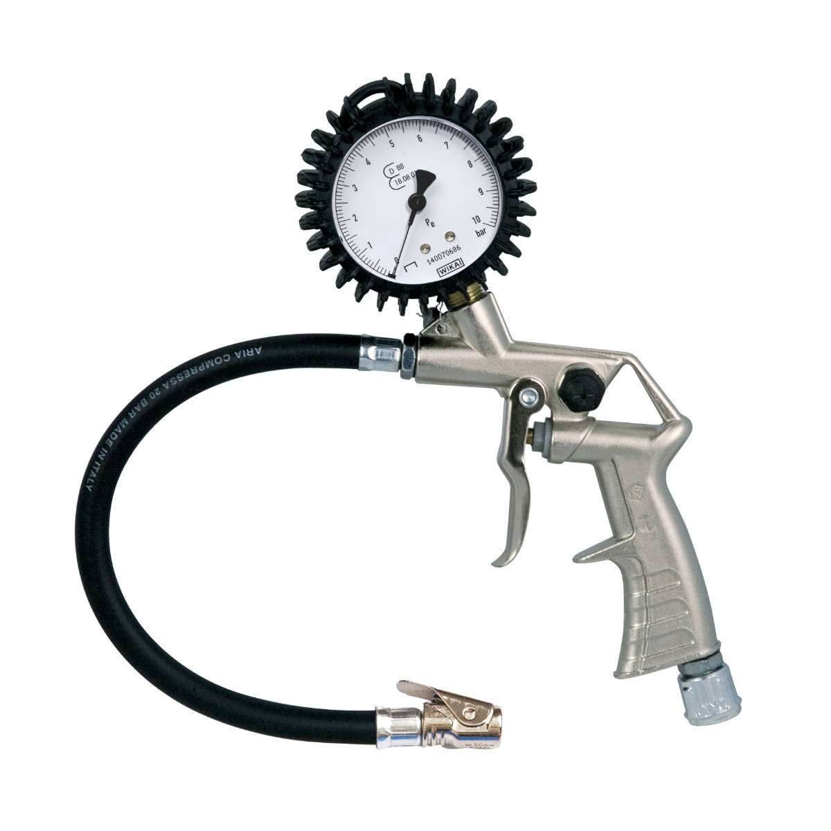 SW-Stahl Druckluft-Reifenfüller, 0-10 bar