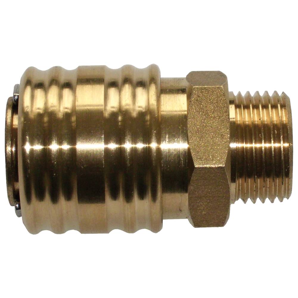 SW-Stahl Druckluft-Schnellkupplung, 1/4" Außengewinde