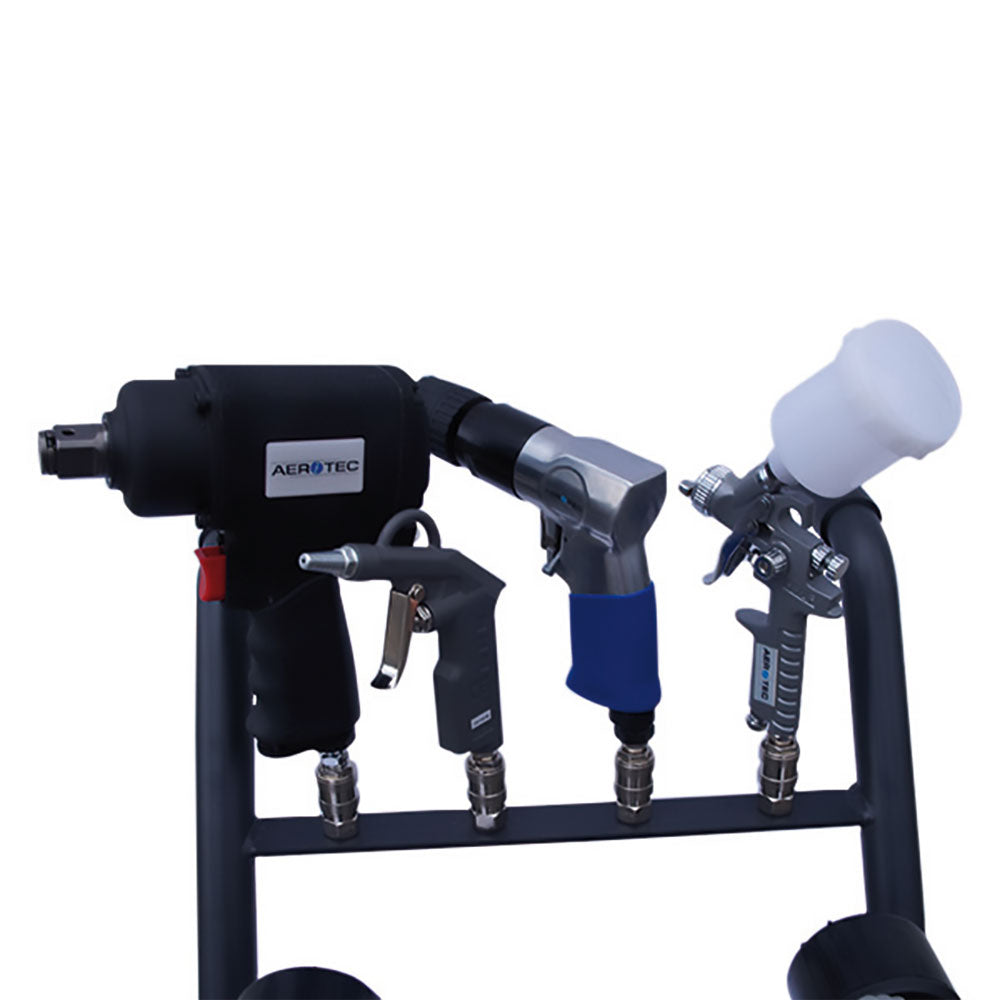 Aerotec Ölgeschmierter Kolbenkompressor 430-90 WORKER (230 Volt / 78 dB)