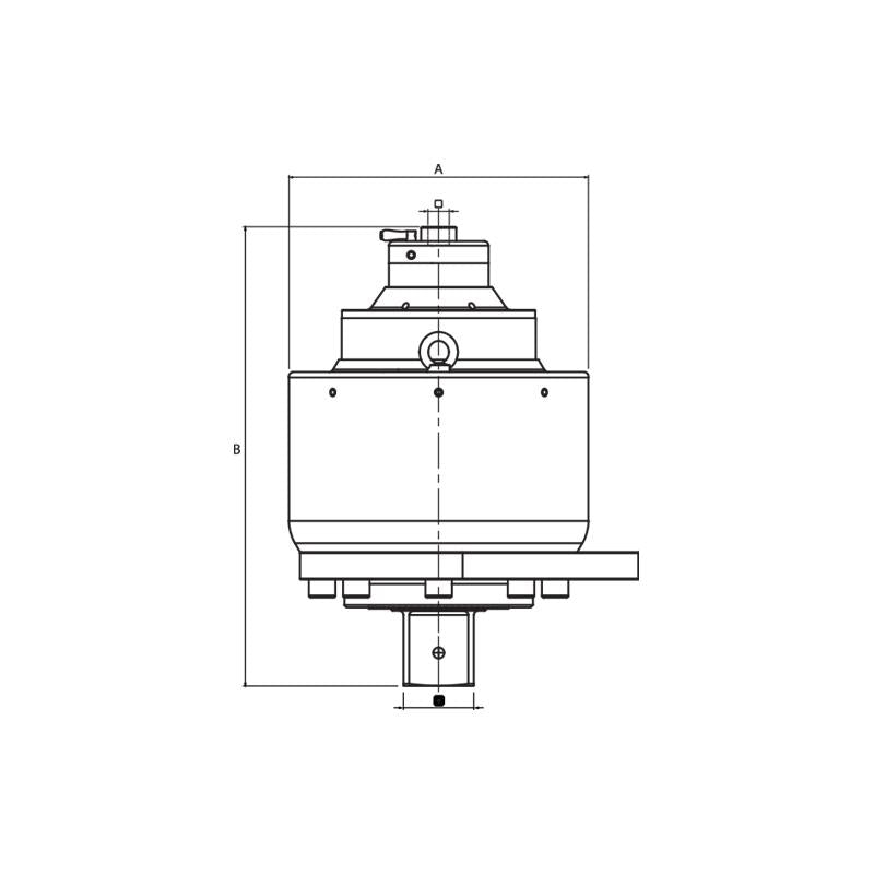 GEDORE Drehmomentvervielfältiger DREMOPLUS Aluminium 54000 Newtonmeter DVV-540RS