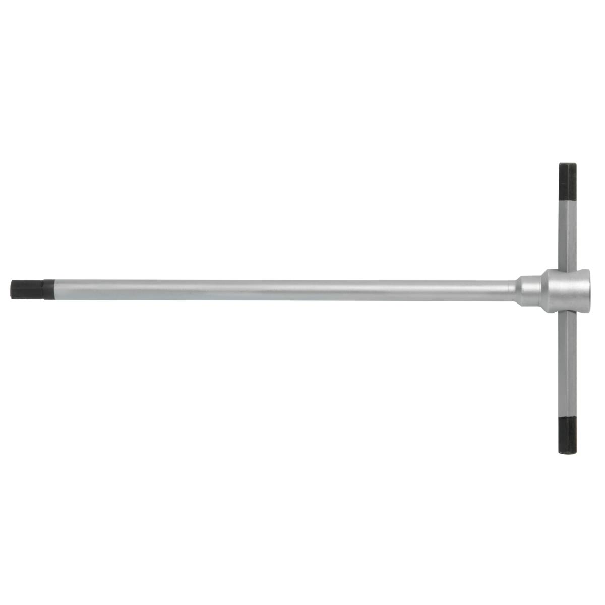 SW-Stahl T-Griff Winkelschraubendreher, Vollmetall, Innensechskant, 8 mm