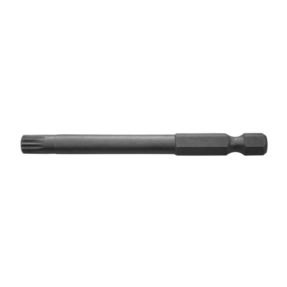 SW-Stahl Schraubendrehbit, 1/4", Innenvielzahn, M4, lang