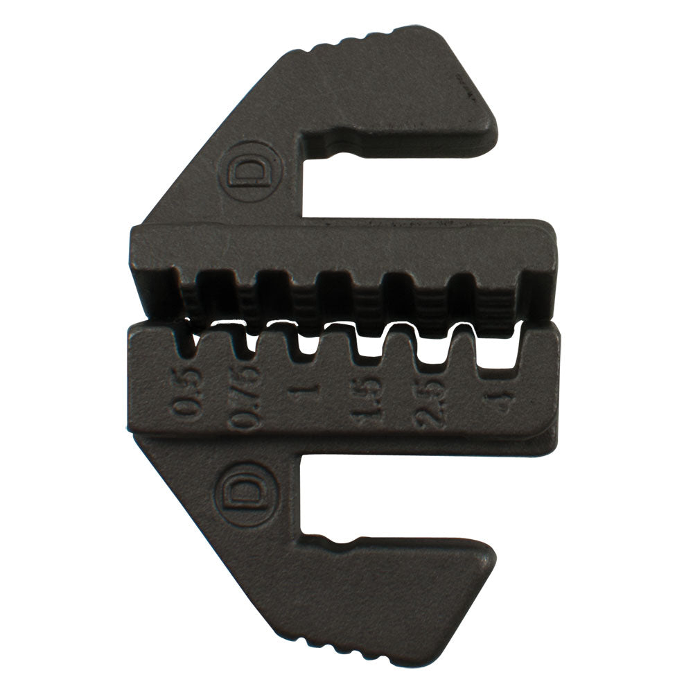 SW-Stahl Pressbacken für Aderendhülsen 05-40 mm²