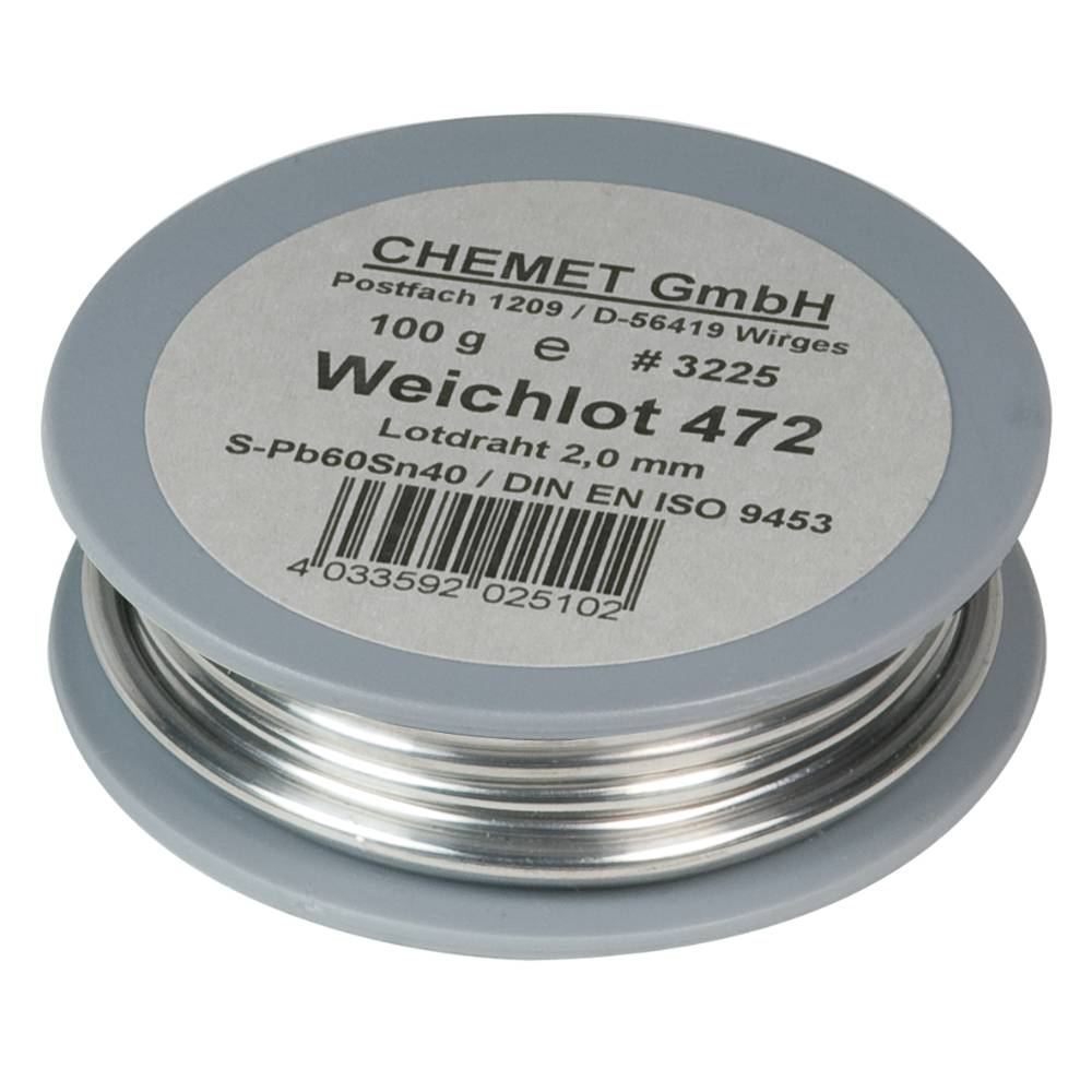 SW-Stahl Lötdraht, 40% SN, 100g Spule