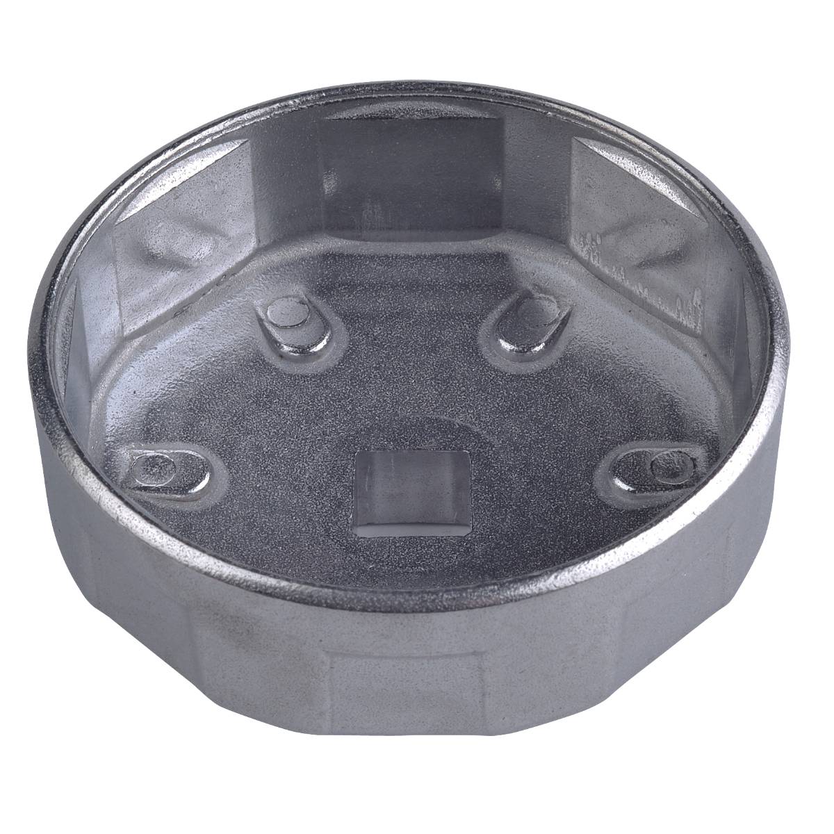 SW-Stahl Ölfilterschlüssel, Alu, 1/2'' Antrieb, 74 mm, 8 Kanten