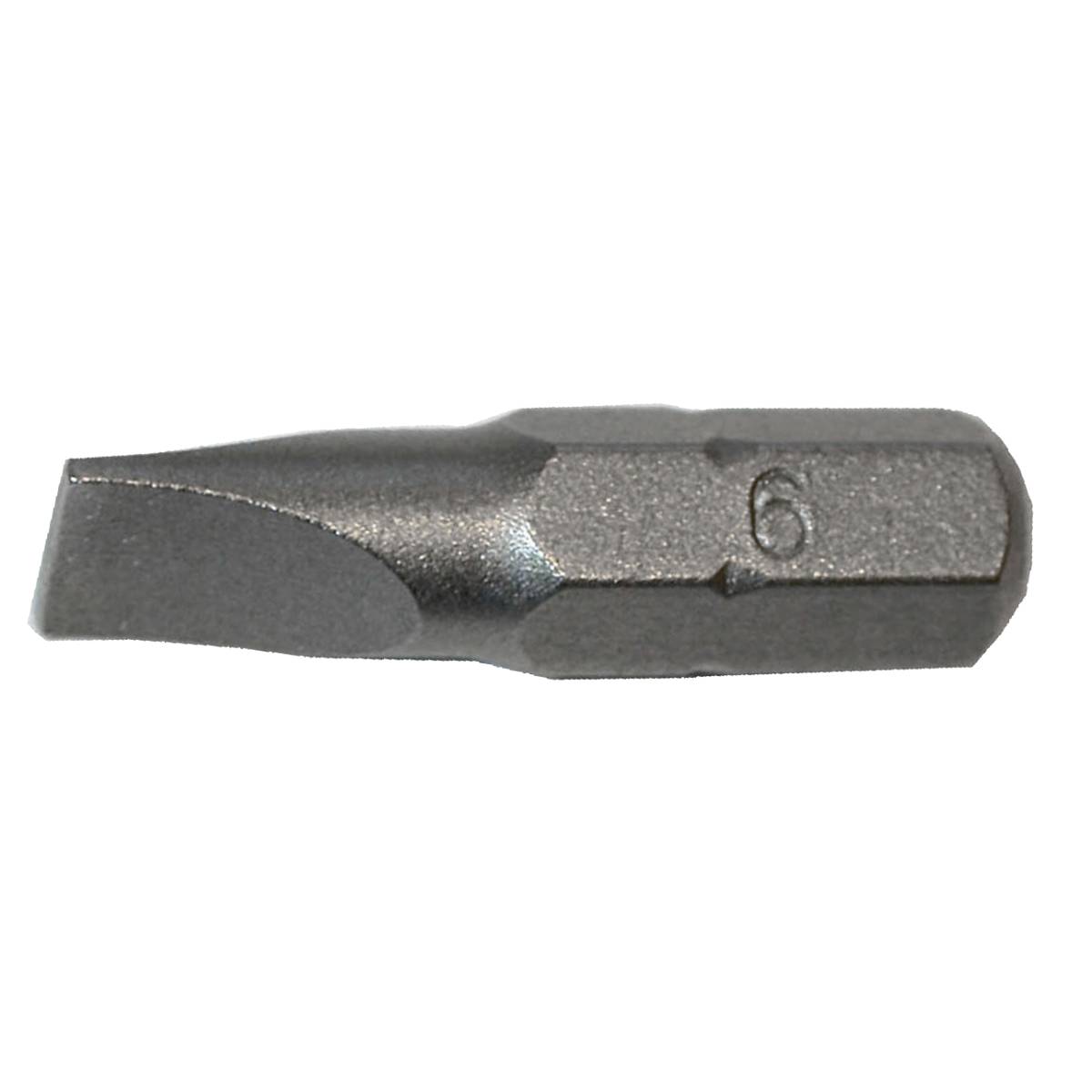 SW-Stahl Schraubendrehbit, 8 mm, Schlitz, 8 mm