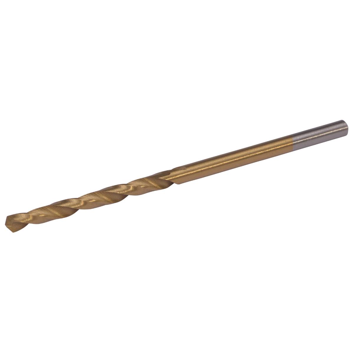 SW-Stahl Spiralbohrer, HSS-G TiN, 4,0 mm, 10 Stück