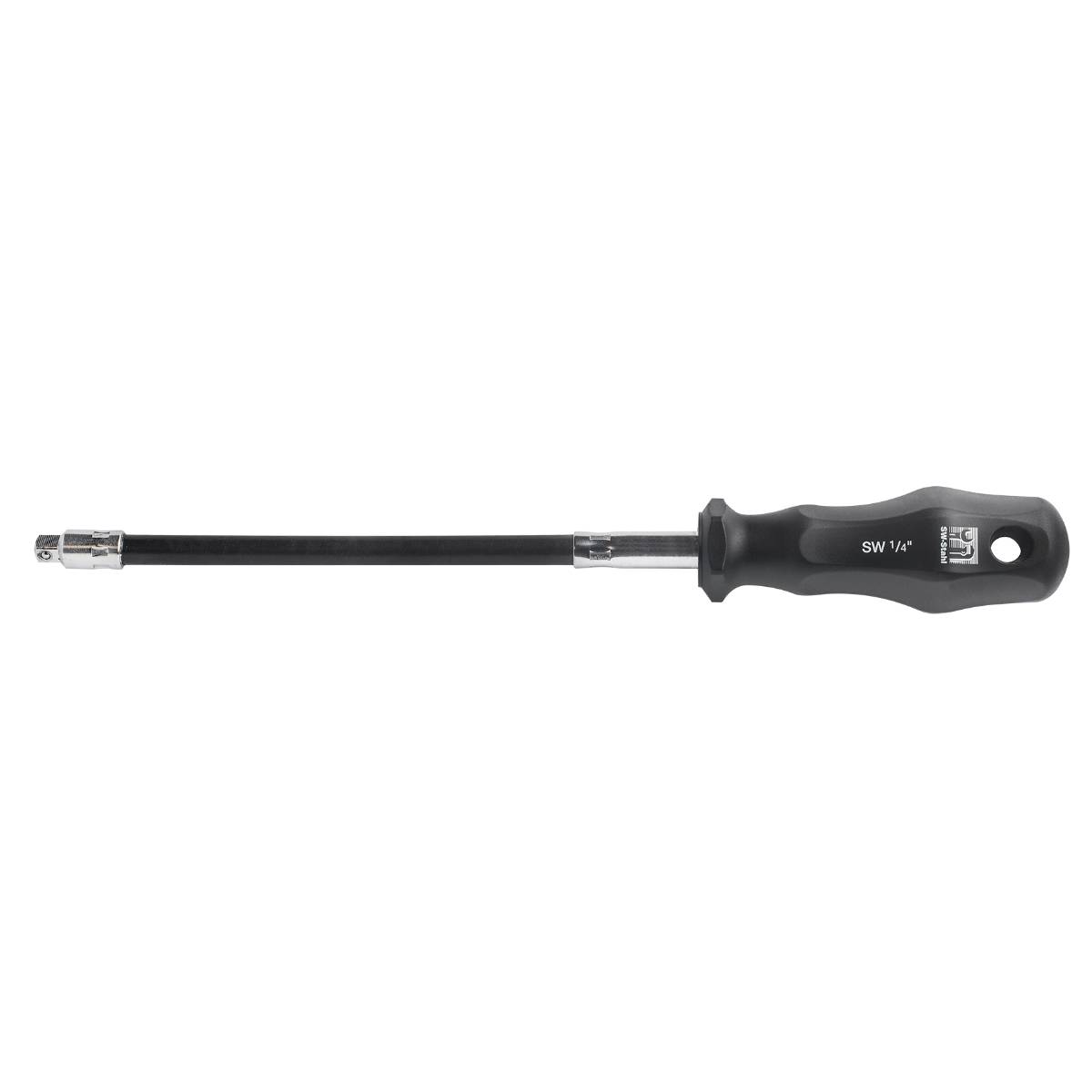 SW-Stahl Schraubendreher, 1/4" Steckschlüsseleinsätze, flexibel