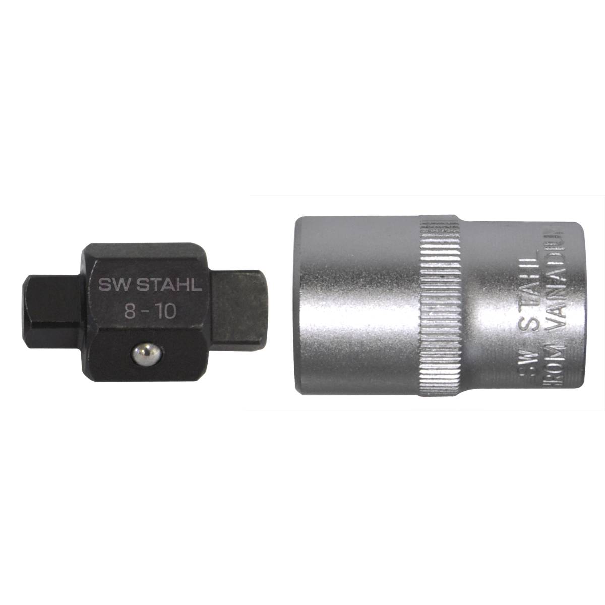 SW-Stahl Öldienst-Steckschlüssel, 1/2", 8 mm, 10 mm