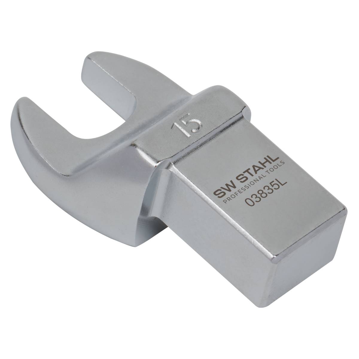 SW-Stahl Einsteck-Maulschlüssel, 15 mm