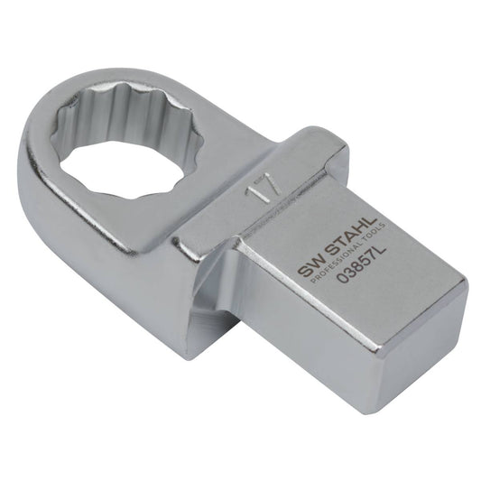 SW-Stahl Einsteck-Ringschlüssel, 17 mm