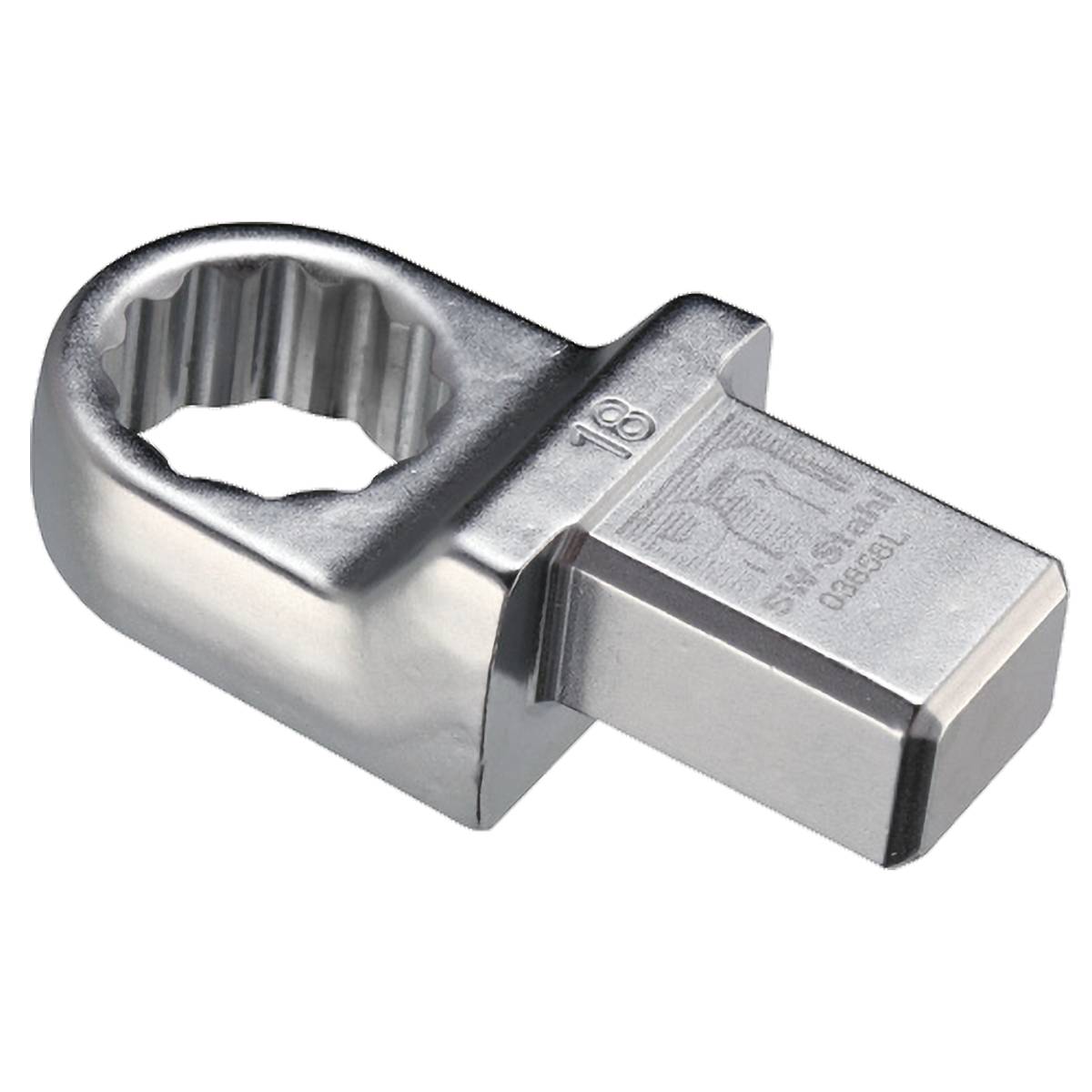 SW-Stahl Einsteck-Ringschlüssel, 18 mm