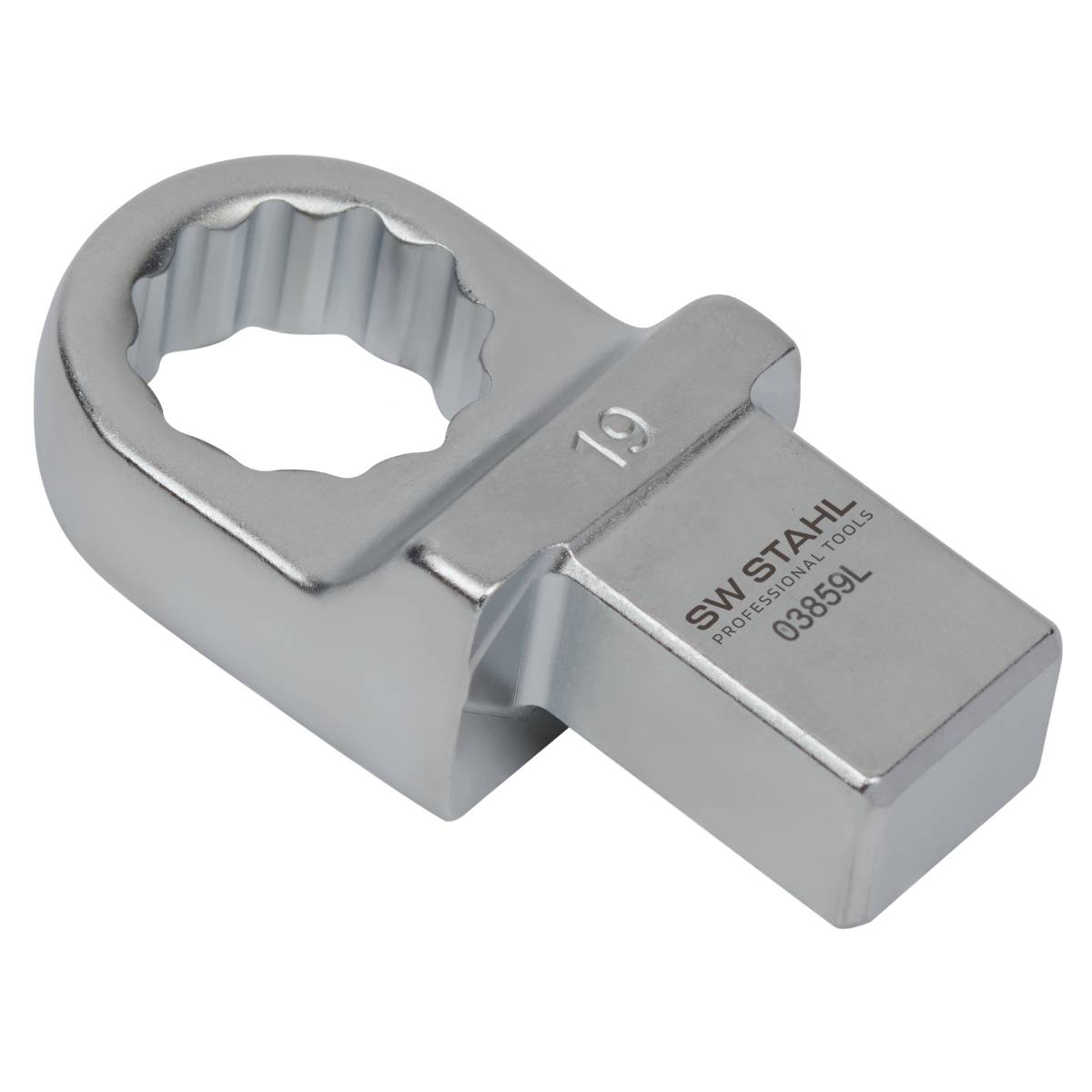 SW-Stahl Einsteck-Ringschlüssel, 19 mm