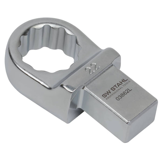 SW-Stahl Einsteck-Ringschlüssel, 22 mm
