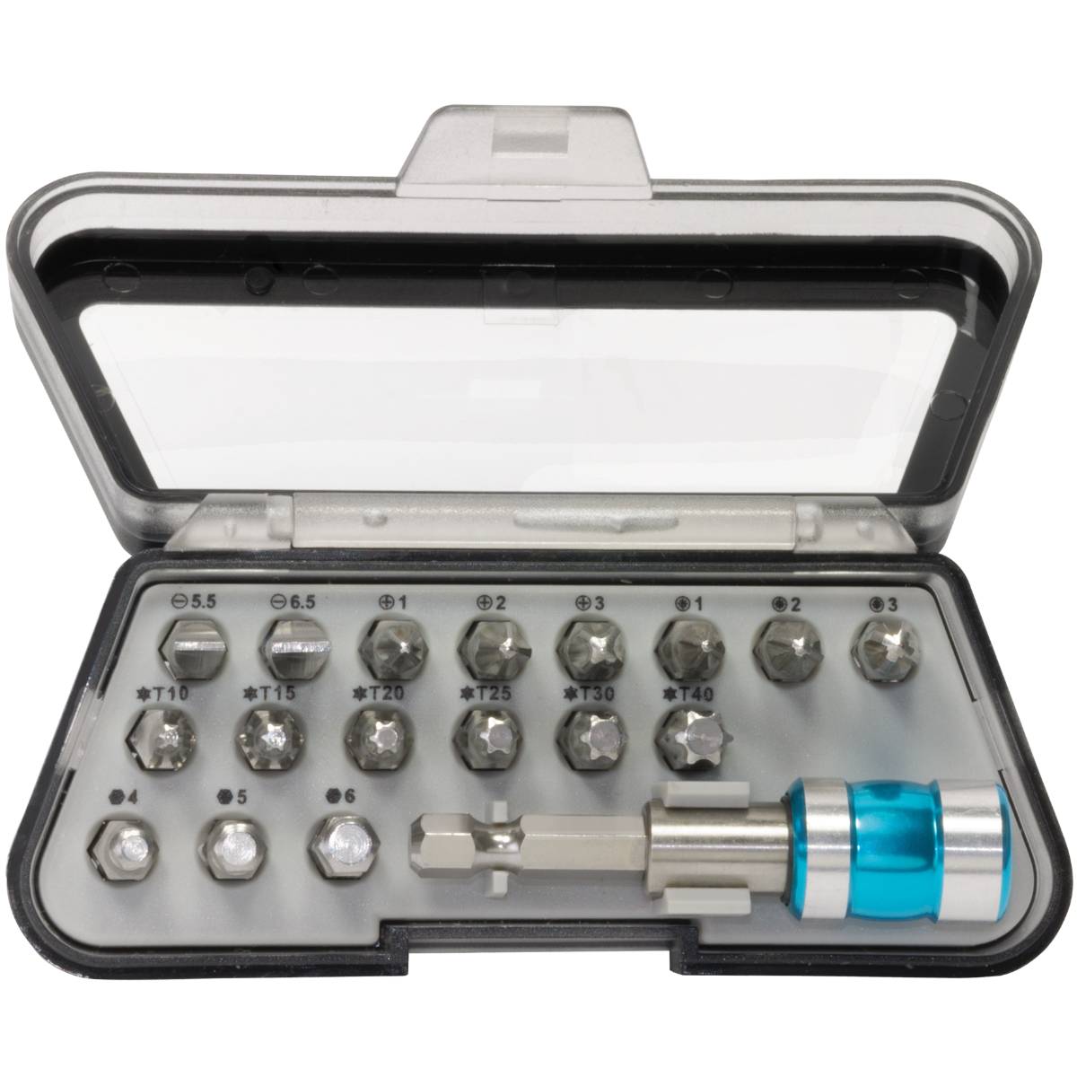 SW-Stahl Bitsortiment, 1/4", 18-teilig