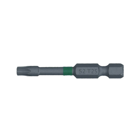 SW-Stahl Schraubendrehbit, 1/4", mit Farbcodierung, 50 mm, T-Profil, T25