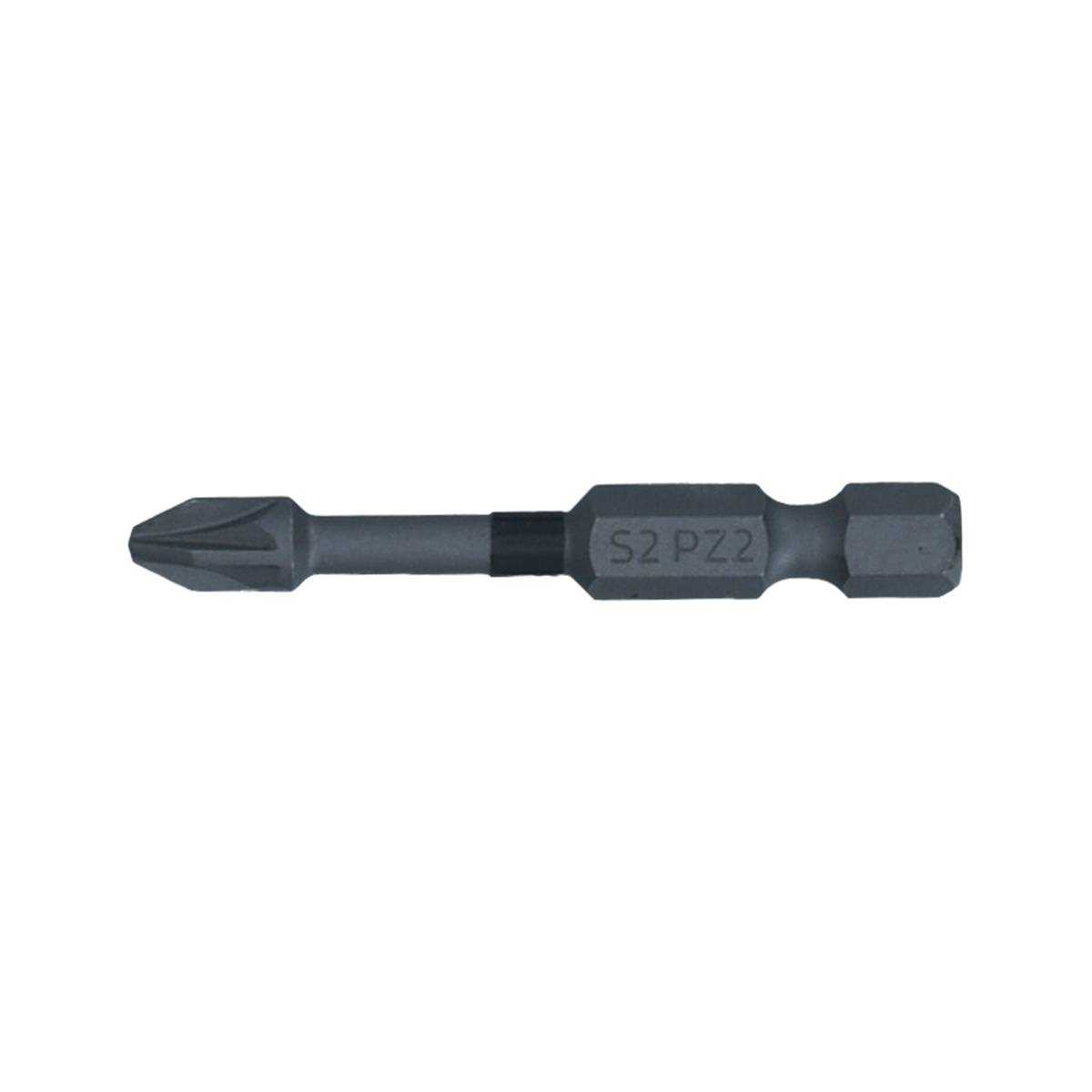 SW-Stahl Schraubendrehbit, 1/4", mit Farbcodierung, 50 mm, Kreuz, PZ2