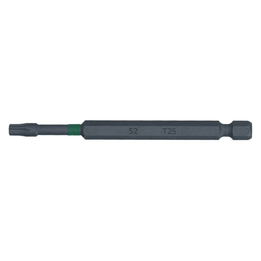 SW-Stahl Schraubendrehbit, 1/4", mit Farbcodierung, 89 mm, T-Profil, T25