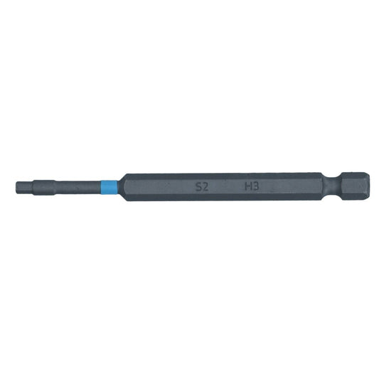 SW-Stahl Schraubendrehbit, 1/4", mit Farbcodierung, 89 mm, Innensechskant, 3 mm