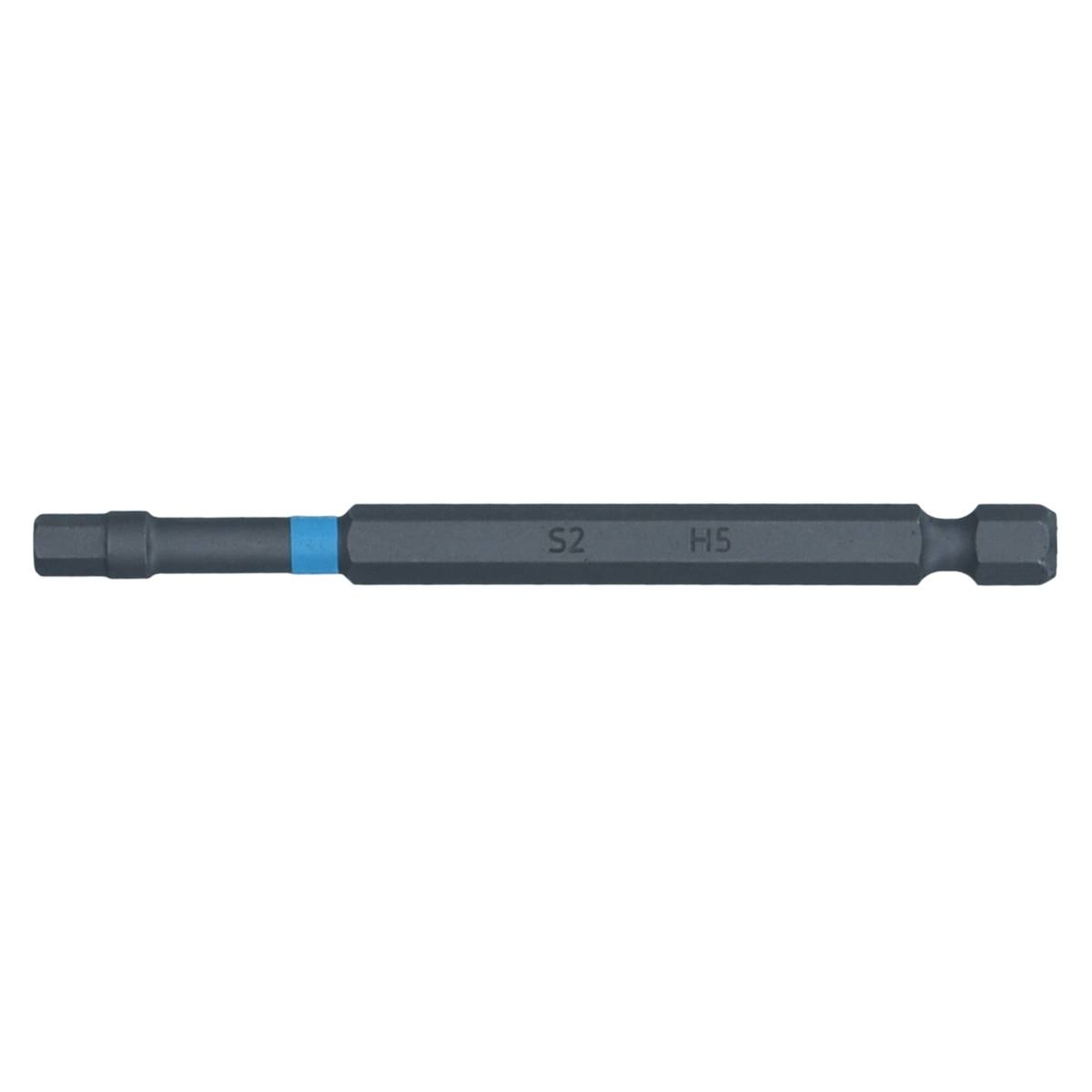 SW-Stahl Schraubendrehbit, 1/4", mit Farbcodierung, 89 mm, Innensechskant, 5 mm