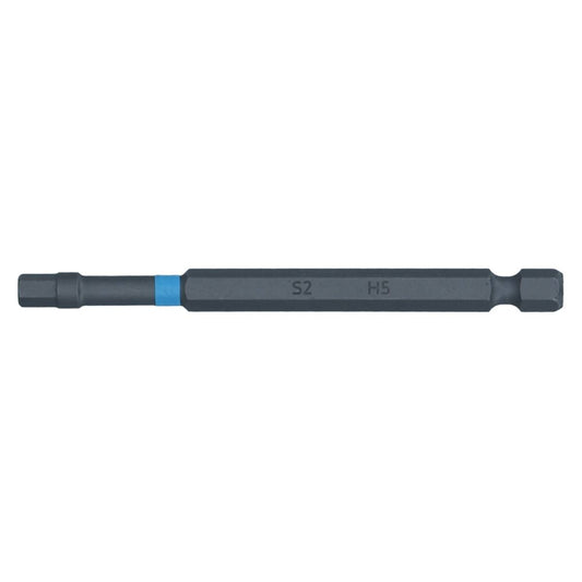 SW-Stahl Schraubendrehbit, 1/4", mit Farbcodierung, 89 mm, Innensechskant, 5 mm